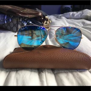 Ray Ban Aviator Polarized Sunglasses
